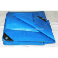 Finished Size PE Tarpaulin with Grommets, HDPE Coated PE Tarp Cover